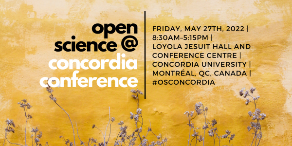 Open Science @ Concordia